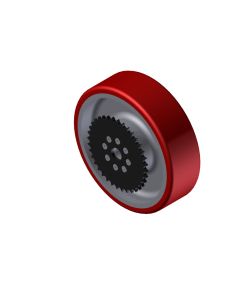 Wheel Assembly, Poly Drive w/ Sprocket