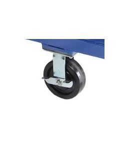 Rigid Phenolic Caster with Brake,  8" x 2 1/2" - C0815