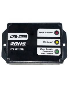 The Charger Remote Display provides a remote display of the charging cycle progress.