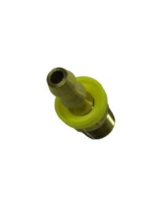 Hose Barb, 1/4" x #4