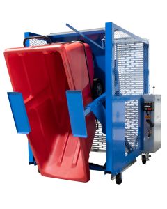 Remove hazards while speeding up cart-dumping for greater operational efficiency