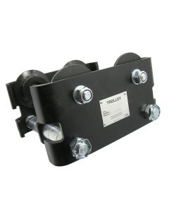 3-Ton manual ball trolley for hoist mounting on gantry units