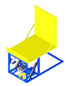 Upenders (UPD) provide controlled 90-degree work positioning in heavy industrial applications.