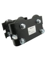 3-Ton manual ball trolley for hoist mounting on gantry units