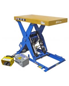 BHS Scissor Lift Tables (LT4K) maximize worker productivity in heavy duty commercial or industrial material handling.