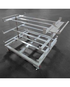 Material Cart with 6 Cantilever Arms, 42 x 45