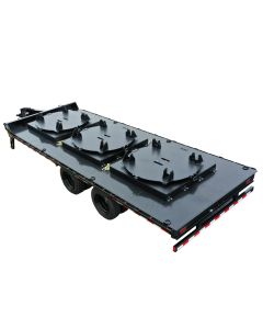 The Parallel Reel Payout Trailer (PRP-TRL) is designed for on-site cable pulling. PRP sold separately for your choice in reel configurations.