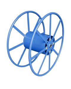 The PV Wire Reel is a high-capacity, reusable steel cable spool.