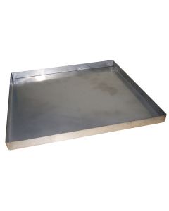 BHS Drip Pans provide an easy solution for containing spills and leaks beneath battery stands.