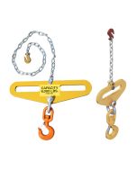 The Fork Attachment turns a lift truck into a battery changer by sliding easily onto the forks.