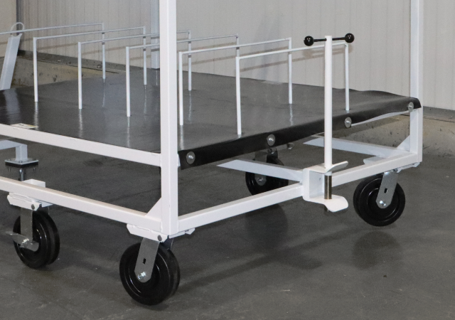 custom tugger cart for tier 1 automotive OEM