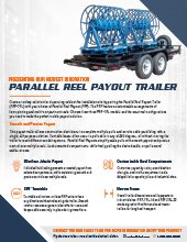Download product literature on BHS Reel Payout Trailer